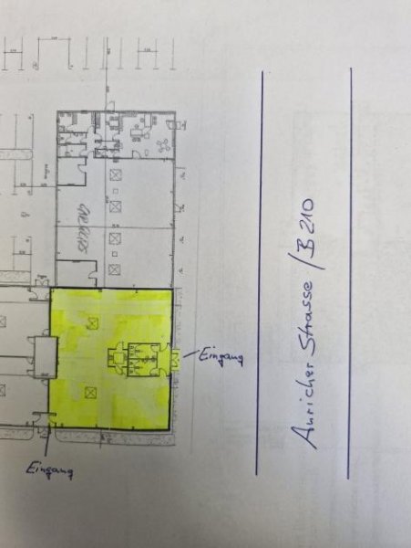 Emden Emden - direkt an der B210 / Auricher Strasse ! Grosse Gewerbefläche in bester Lage ! Für verschiedene Nutzungsarten geeignet