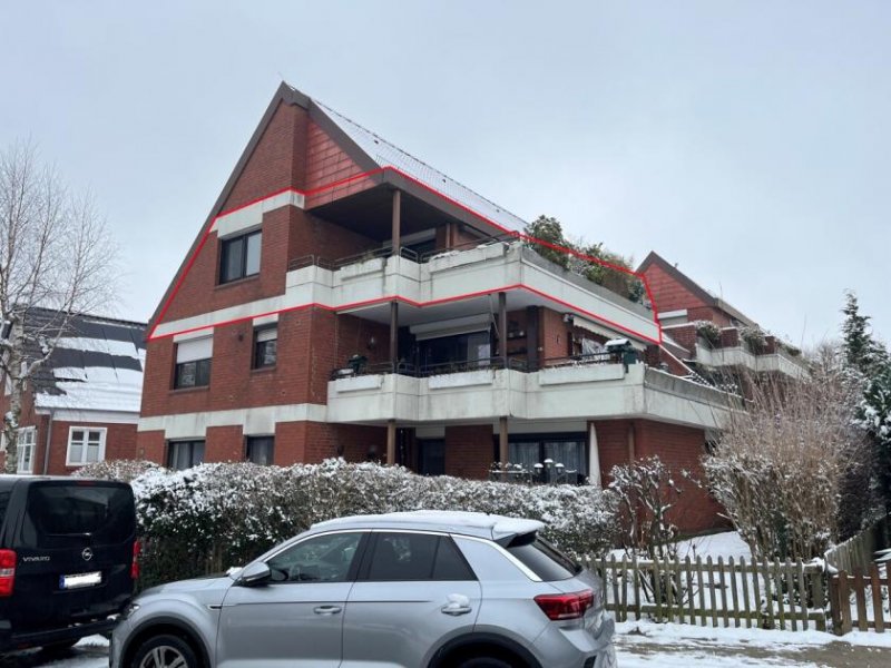 Emden Renovierte Wohnung mit Einbauküche, Terrasse und Garage! Wohnung mieten