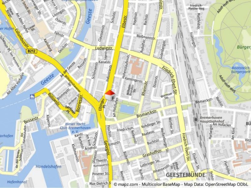 Bremerhaven Gemütliche Wohnung im 1. OG in zentraler Lage (Brhv.-Holzhafen) Wohnung mieten