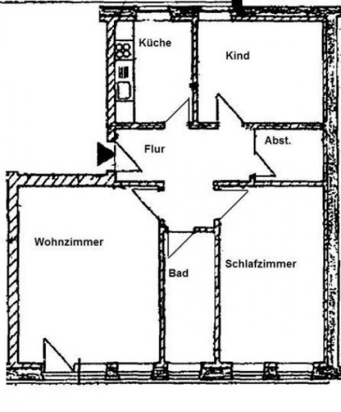Eschede Großzügige 3 Zimmer Wohnung mit Terrasse zu vermieten Wohnung mieten
