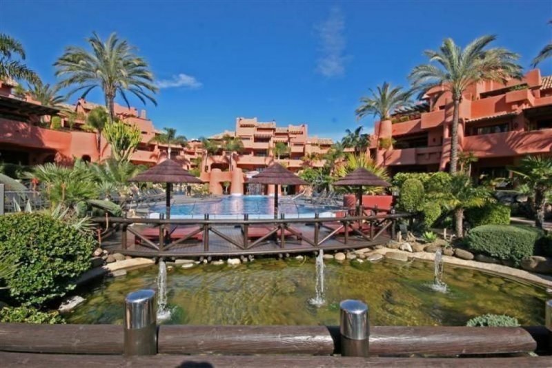 Golden Mile Marbella Marbella Golden Mile Garten Apartment Wohnung mieten