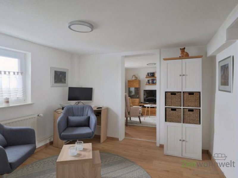 Großenlüder (EF1352_M) Fulda: Großenlüder, kleine preiswerte möblierte Wohnung mit Balkon, für kleine Leute Wohnung mieten