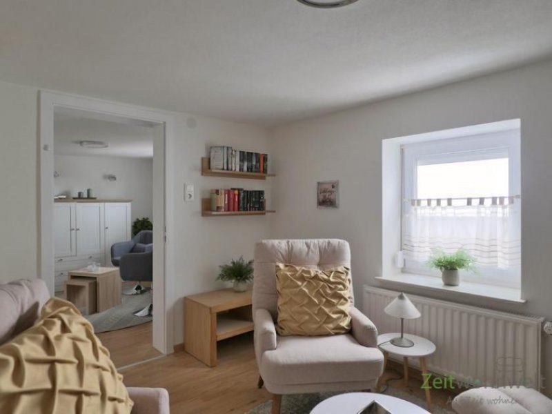 Großenlüder (EF1352_M) Fulda: Großenlüder, kleine preiswerte möblierte Wohnung mit Balkon, für kleine Leute Wohnung mieten