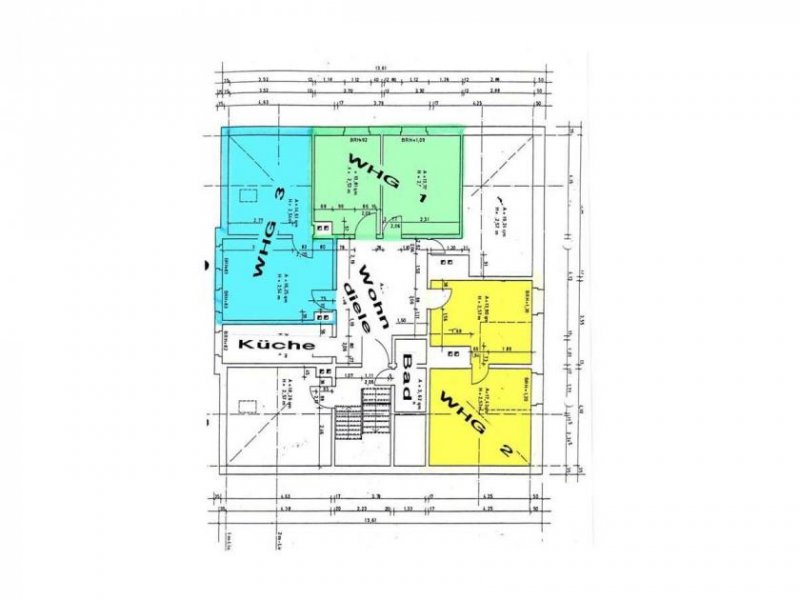 Holzminden 2-Zimmer in 3er WG, direkt neben der FH, Dachgeschoss, Zimmer Nr. 1 Wohnung mieten