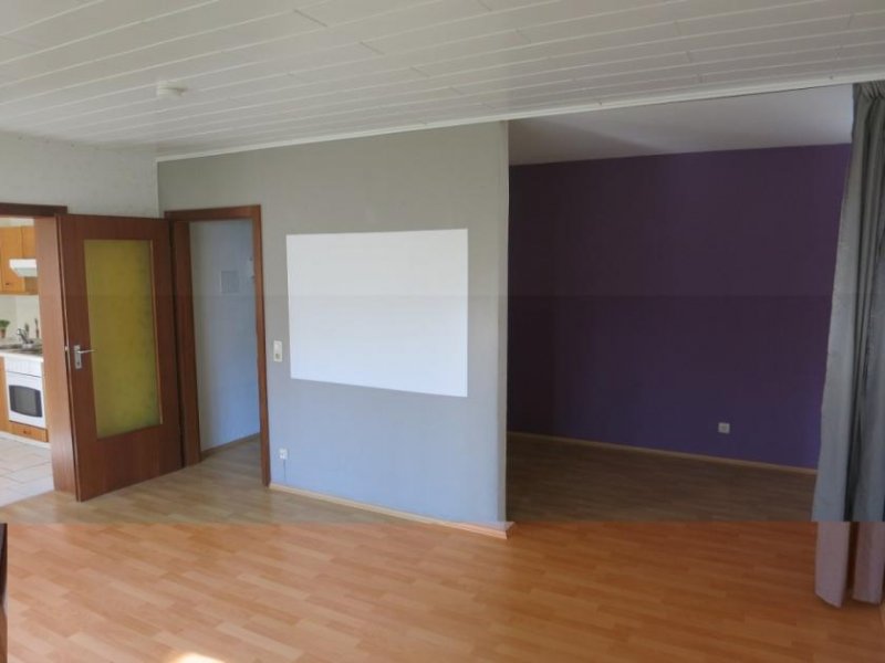 Holzminden ruhige 1,5-Zimmer-Erdgeschoßwohnung mit Balkon und Einbauküche Wohnung mieten