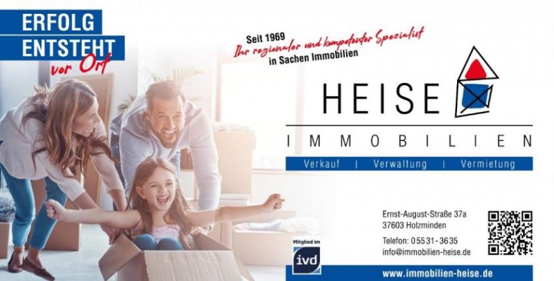 Holzminden *** UPDATE *** 06.02.2026 *** Aktuelle Mietübersicht *** Heise Immobilien Holzminden Wohnung mieten