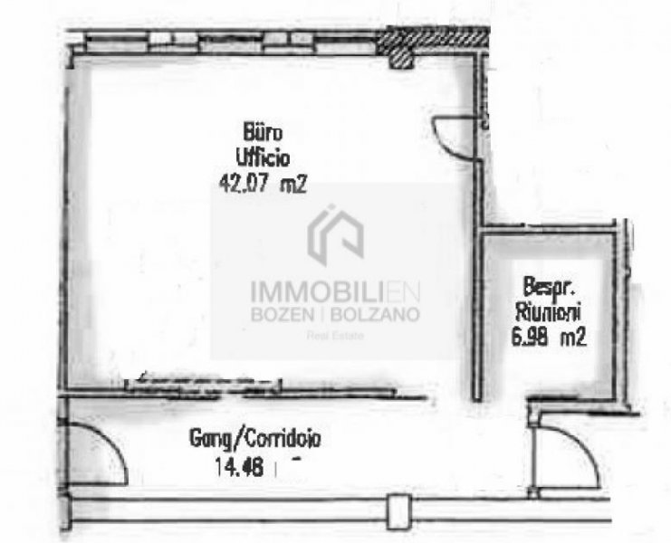 Bozen Büro in Bozen Süd zu vermieten Gewerbe mieten