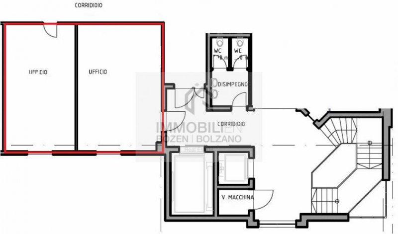 Bozen Büro in Bozen Süd zu vermieten Gewerbe mieten