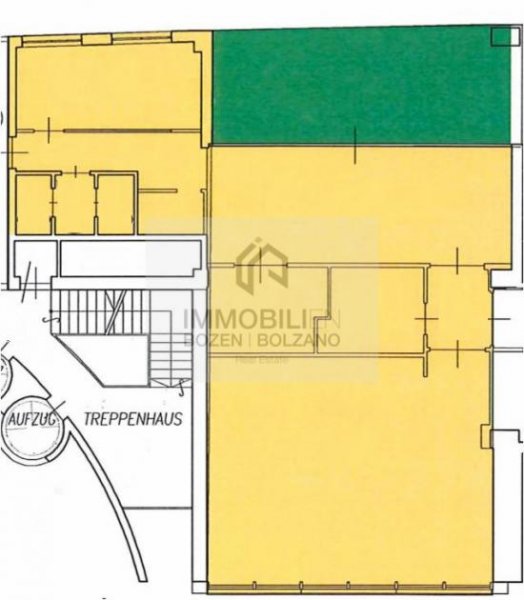 Bozen Büro mit Magazin / Ausstellungsfläche am Bozner Boden zu vermieten Gewerbe mieten