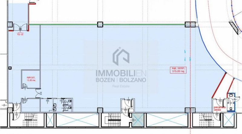 Bozen Geschäft in strategisch guter Lage in Bozen Süd zu vermieten Gewerbe mieten