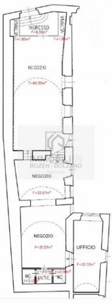 Bozen Geschäft in Top-Zentrumslage zu vermieten Gewerbe mieten