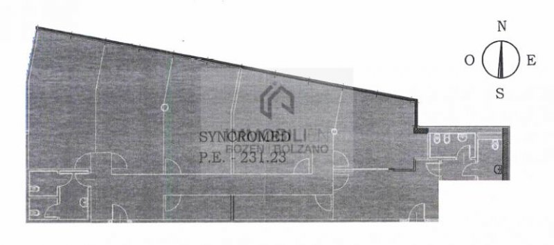 Bozen Großes Büro in Bozen Süd zu vermieten Gewerbe mieten