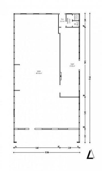 Tucheim Gewerbefläche mit Nebengelass in Ortslage Gewerbe mieten