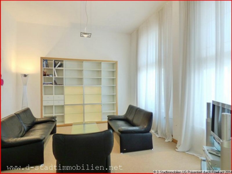 Düsseldorf Exclusive penthouse-flat with nice terrace and in walking distance of the river Rhine Wohnung mieten