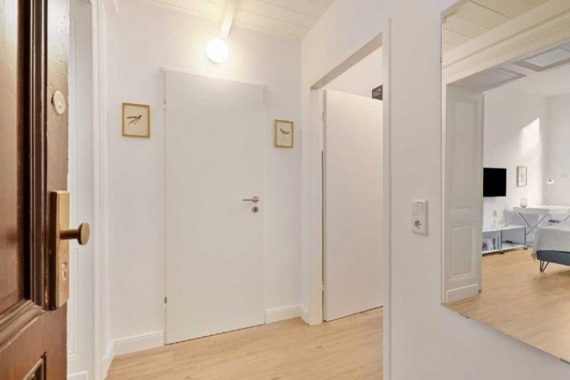 Düsseldorf Kernsanierte Gartenwohnung im historischen Altbau mit moderner Möblierung in D-Flingern-Nord! Wohnung mieten