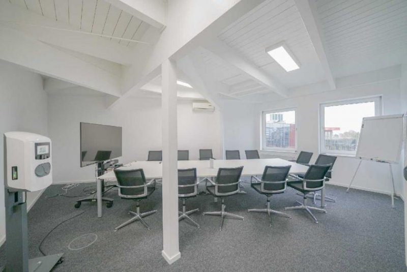 Ratingen Arbeiten mit Weitblick - Bürofläche mit Dachteich in modernem Gebäude Gewerbe mieten