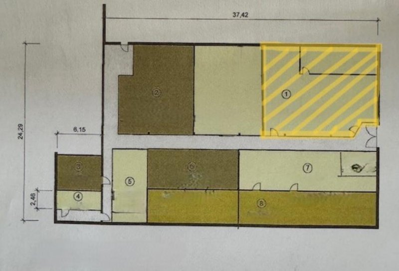 Ratingen Perfekt für Handwerker: Ebenerdiges Lager mit kleinem Büro in Rtg.-West Gewerbe mieten