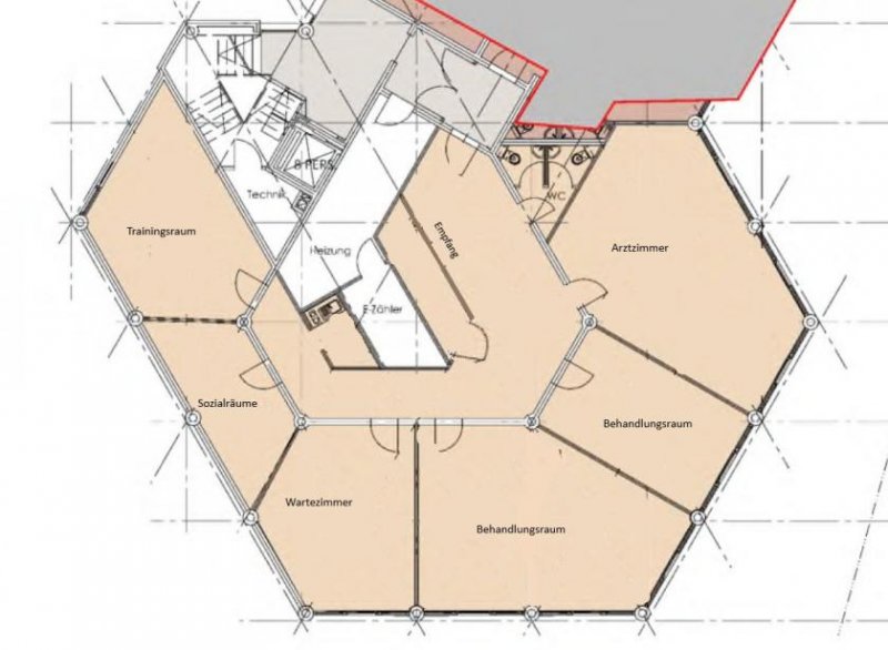 Ratingen Praxis-/Therapiefläche: flexibel teilbar, Aufzug und gute Parksituation Gewerbe mieten