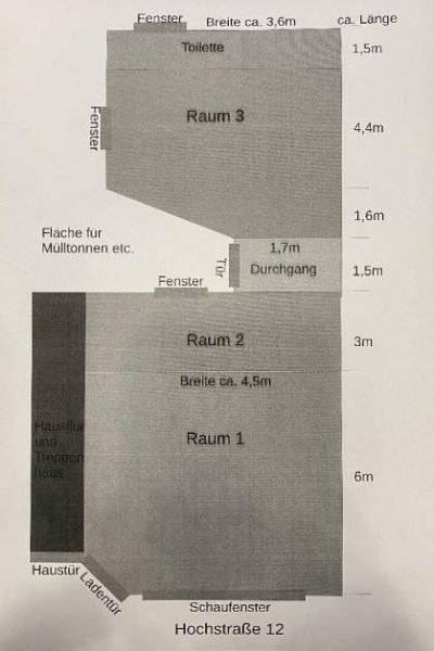Ratingen Ratingen-Mitte: Ladenlokal in zentraler Lage Gewerbe mieten