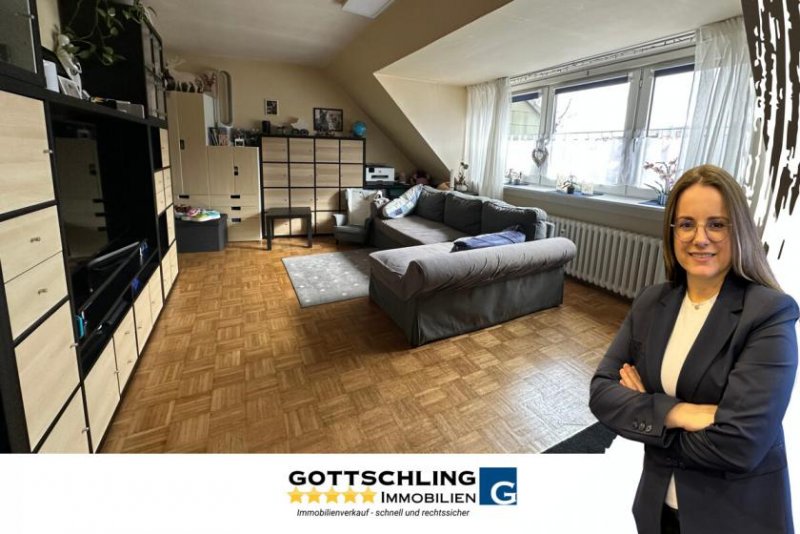 Essen Dachgeschoss Idylle mit drei Zimmern Wohnung mieten
