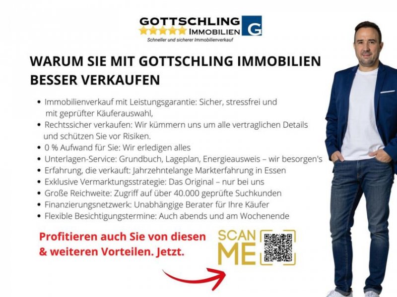 Essen 36 m² Wohnkomfort mit direktem Zugang ins Freie Wohnung mieten