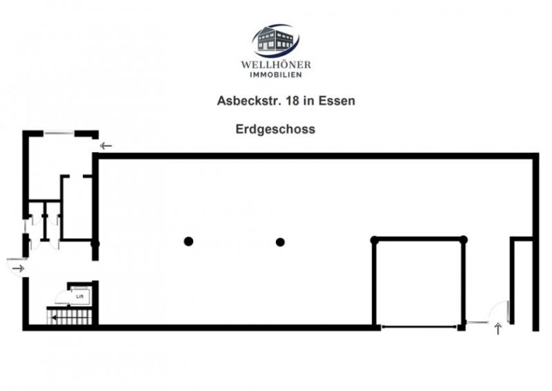 Essen Staffelmiete ab 600€ - multifunktional nutzbare Fläche - Gewerbe mieten
