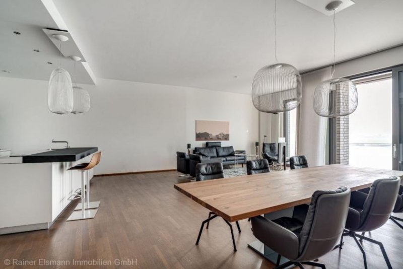 Emmerich am Rhein Emmerich: Exklusive Wohnung mit Rheinblick und Garage – hell, modern, einladend Wohnung mieten