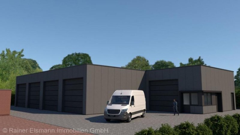 Emmerich am Rhein Emmerich: Gewerbehalle mit kleinem Büro zu vermieten Gewerbe mieten