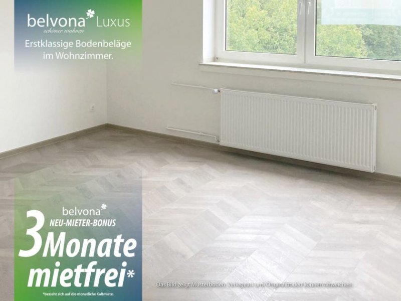 Duisburg 4 Zimmer Marmor-Luxuswohnung im belvona Max Planck Quartier!
3 Monate mietfrei nach Sanierung: Wohnung mieten