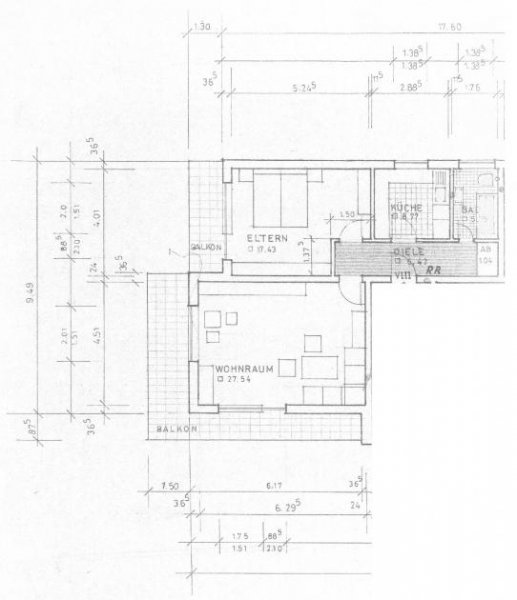 Moers 2-Zimmerwohnung im 2. OG mit Balkon in Moers-Asberg Wohnung mieten