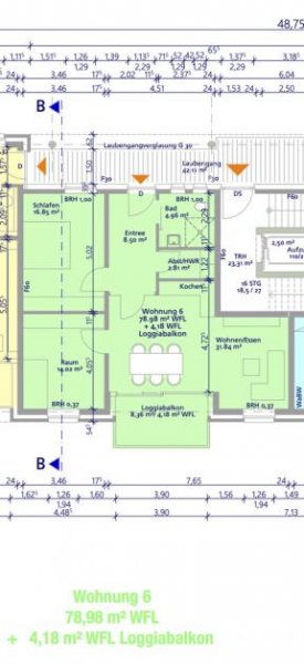 Nordhorn Exklusive Obergeschosswohnung mit Loggia in Süd-Lage Wohnung mieten