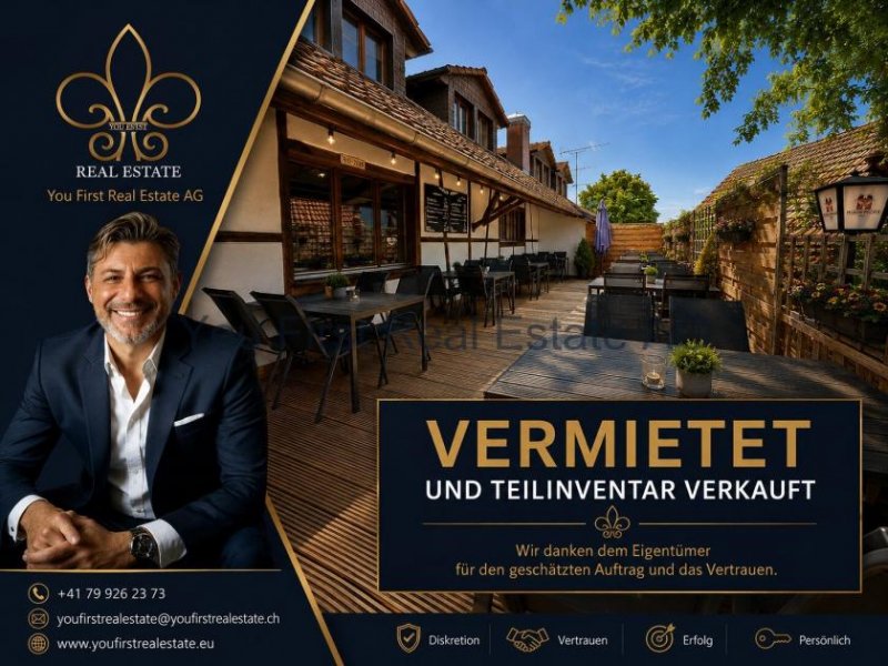 Aarwangen VERMIETET / Verkauft Charmantes Restaurant / Musikbar / Pub in Aarwangen - Inventarübernahme & Neuverpachtung Gewerbe