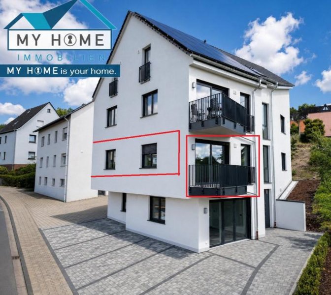 Mertesdorf Ruwer Idylle trifft Lebensqualität: 2 ZKB, Balk., St.-Pl., ca. 55 m² Traumwohnung in Mertesdorf Wohnung mieten