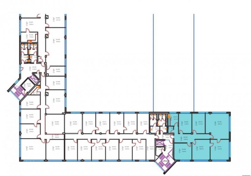 Mainz MAINZ: Helle Büroflächen mit Ausblick in's Grüne - provisionsfrei Gewerbe mieten