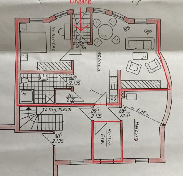Leuterod Leuterod, schöne Einliegerwohnung mit Einbauküche Wohnung mieten