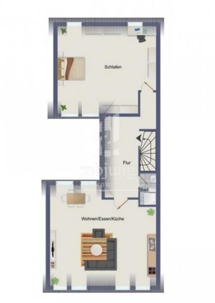 Traben-Trarbach Große Dachgeschosswohnung Wohnung mieten