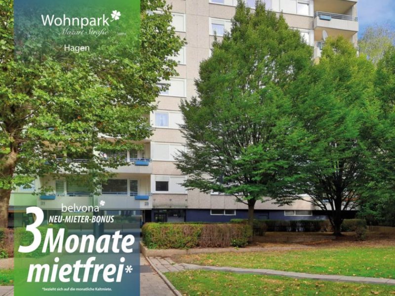 Hagen Frisch sanierte 2 Zimmer-Marmor-Luxuswohnung im Wohnpark Mozartstraße!
3 Monate mietfrei! Wohnung mieten
