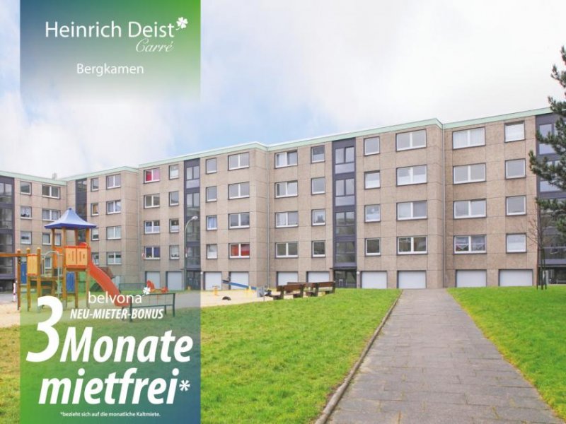 Bergkamen SOFORT FREI! 3 Zi- Ahornwohnung im Heinrich Deist Carré!
Sie wohnen 3 Monate mietfrei! Wohnung mieten