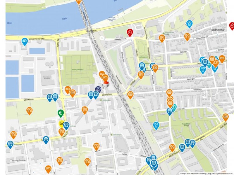 Frankfurt am Main ATIK: Moderne Büroflächen mit Parkanlage, Stellplätzen und optimaler Verkehrsanbindung Gewerbe mieten