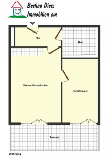 Rödermark DIETZ: Moderne und helle 2-Zimmerwohnung im EG! mit 1 TG-Stellplatz und Kellerraum! Wohnung mieten