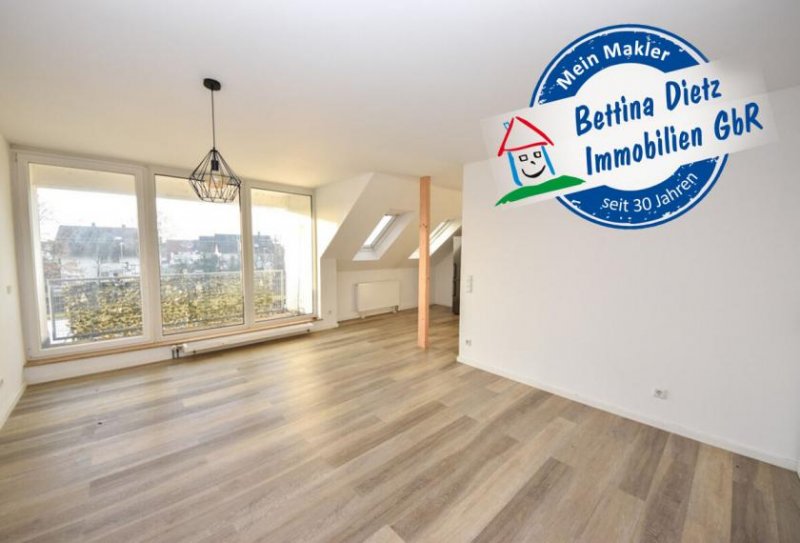 Mainaschaff DIETZ: Einzugsbereite 3-Zimmer-Wohnung mit neuer Einbauküche, Balkon, modernem Bad und Gäste-WC! Wohnung mieten