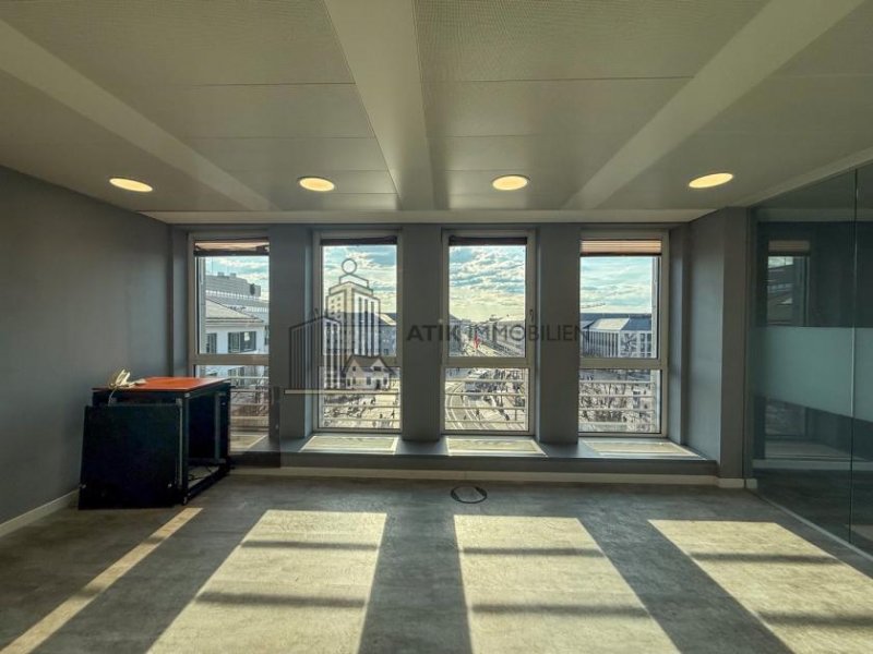 Darmstadt ATIK: Moderne, klimatisierte Bürofläche im obersten Stockwerk direkt am Luisenplatz - provisionsfrei Gewerbe mieten