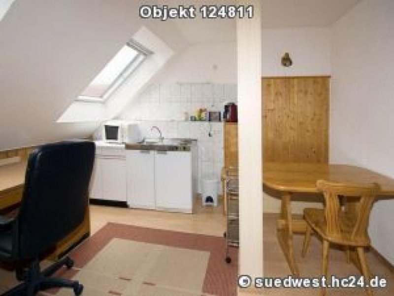 Darmstadt Darmstadt-Eberstadt: Möblierte helle 1-Zimmerwohnung Wohnung mieten