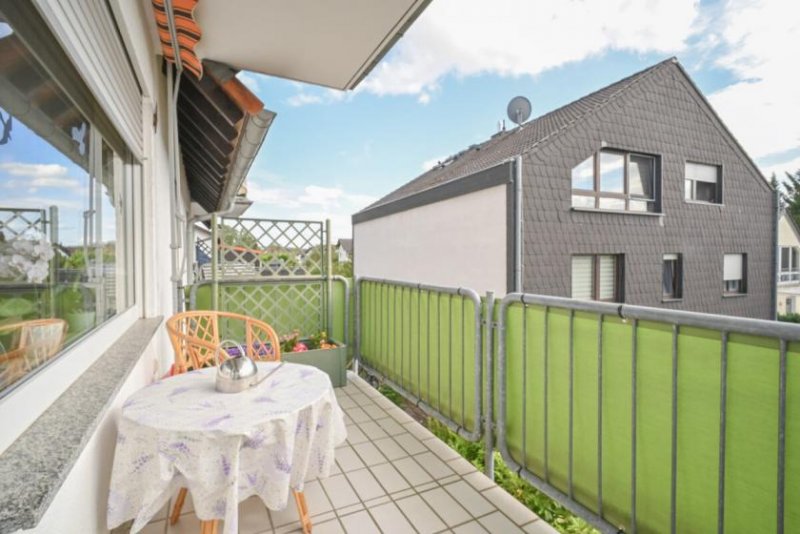 Babenhausen DIETZ: Gepflegte Obergeschosswohnung mit Balkon und Stellplatz in Babenhausen - Hergershausen. Wohnung mieten