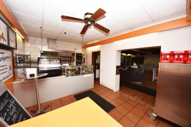 Babenhausen DIETZ: Voll eingerichteter, gut laufender Imbiss mit einheimischer Küche zur sofortigen Übernahme! Gewerbe mieten