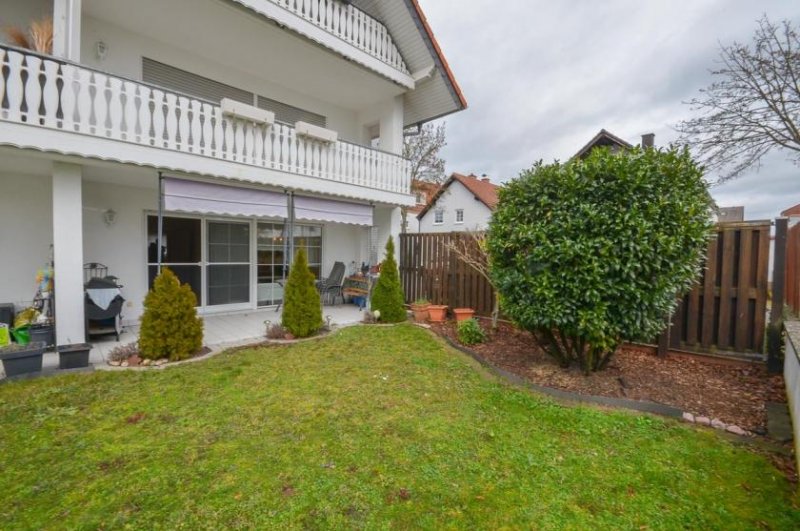 Münster (Landkreis Darmstadt-Dieburg) DIETZ: Voll-möblierte 2-Zimmer-Terrassenwohnung mit barrierefreier Dusche in ruhiger Lage - Münster! Wohnung mieten