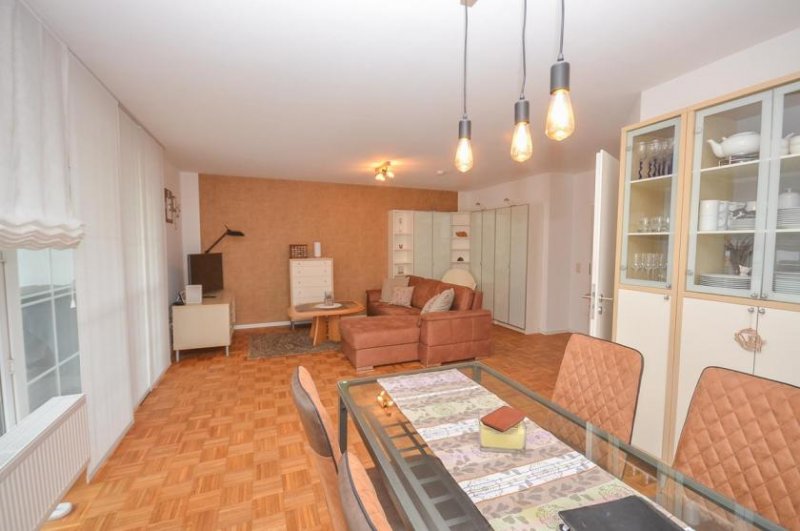 Münster (Landkreis Darmstadt-Dieburg) DIETZ: Voll-möblierte 2-Zimmer-Terrassenwohnung mit barrierefreier Dusche in ruhiger Lage - Münster! Wohnung mieten