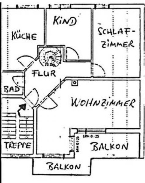 Raunheim 4,5 - ZKBB, große Maisonette-Wohnung auf 2 Ebenen mit großem Balkon und Fußbodenheizung, Raunheim Wohnung mieten
