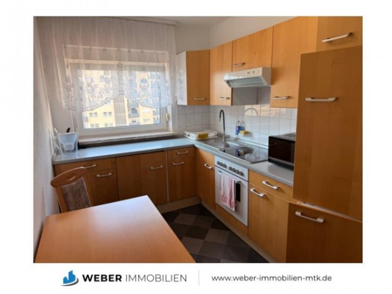 Hattersheim am Main Ihr Logenplatz über Hattersheim – helle, vollmöblierte 2-Zimmer-Wohnung mit Westbalkon Wohnung mieten