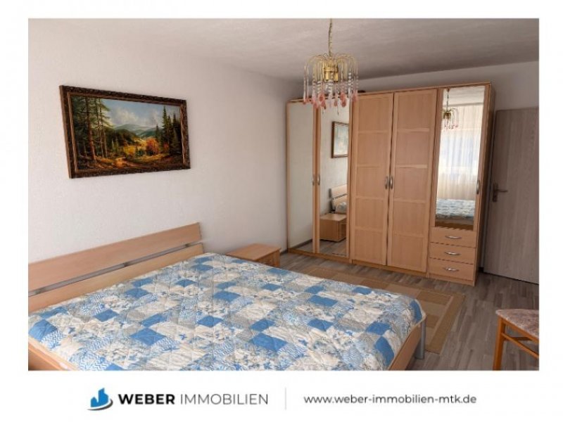 Hattersheim am Main Ihr Logenplatz über Hattersheim – helle, vollmöblierte 2-Zimmer-Wohnung mit Westbalkon Wohnung mieten